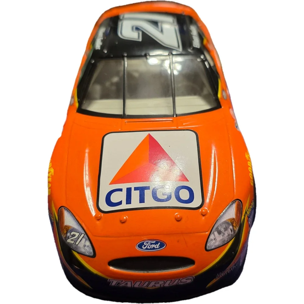 Elliott Sadler #21 Citgo Supergard Wood Brothers 1/24 Diecast Hot Wheels Loose